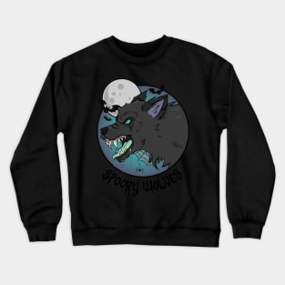 Spooky Wolves Crewneck Sweatshirt